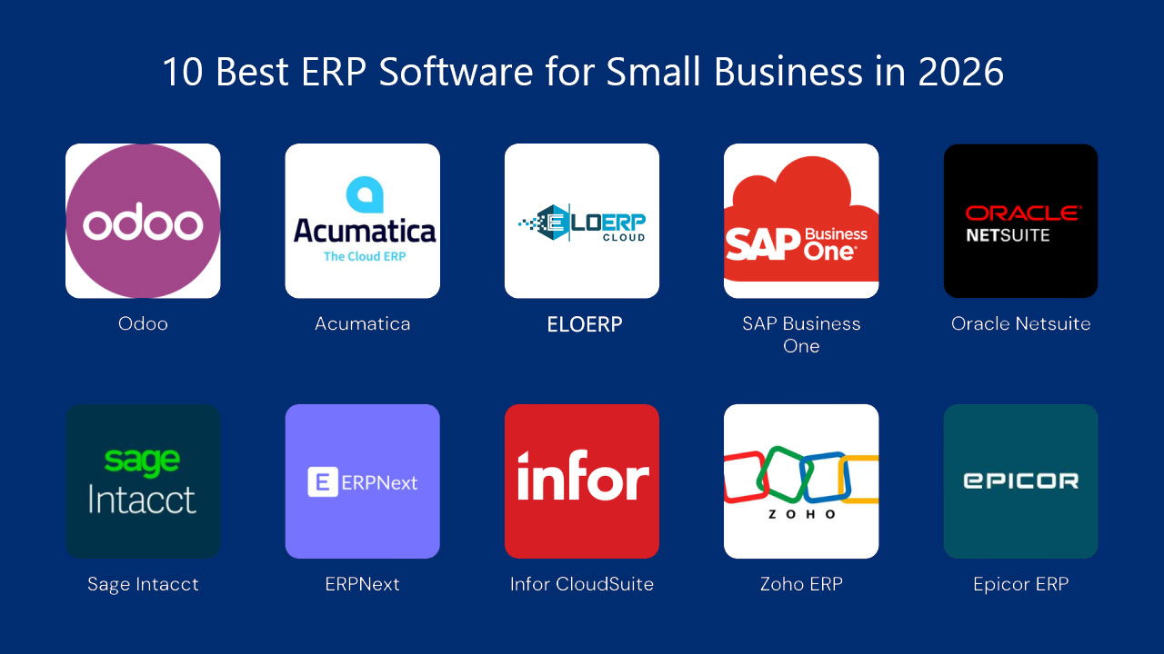 10 Best ERP Software for Small Business in 2026