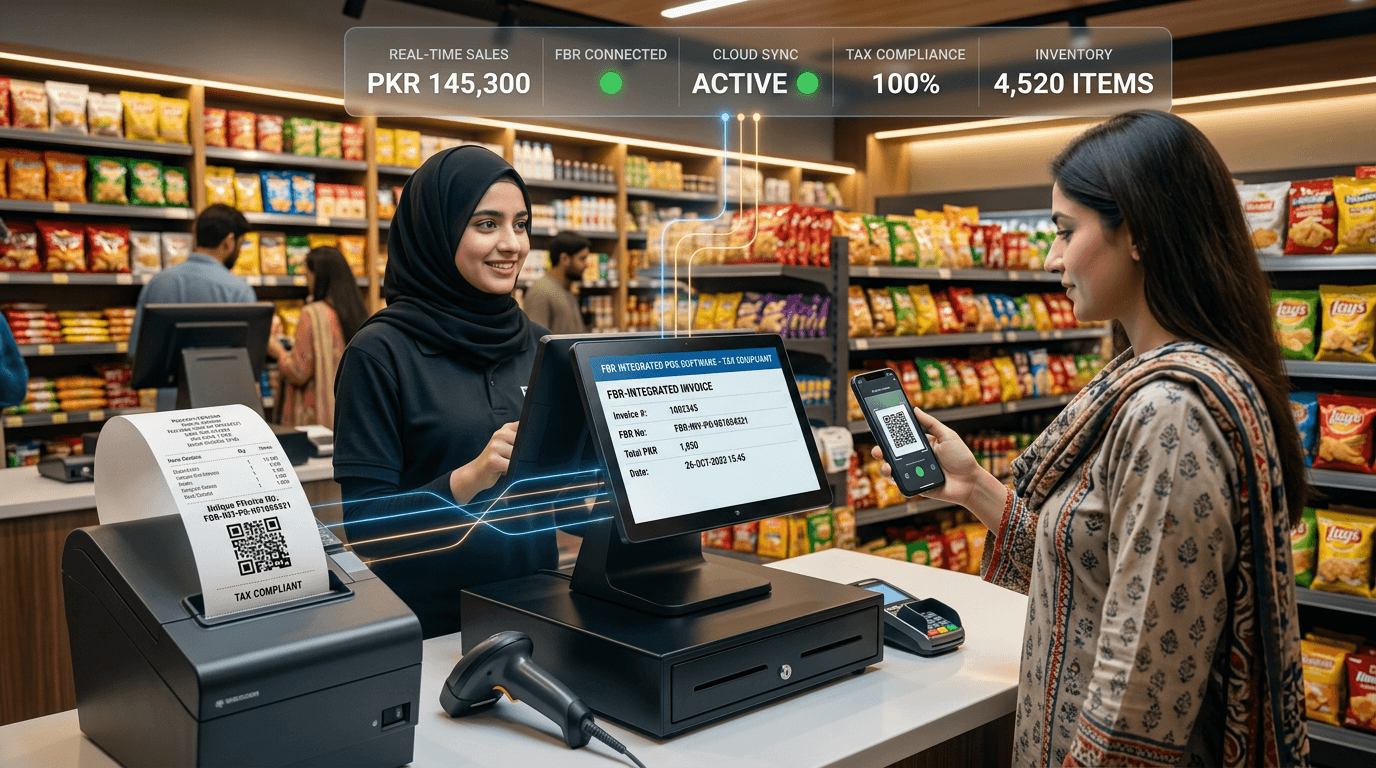FBR Integrated POS Software & Digital Invoicing in Pakistan: The Complete 2026 Guide