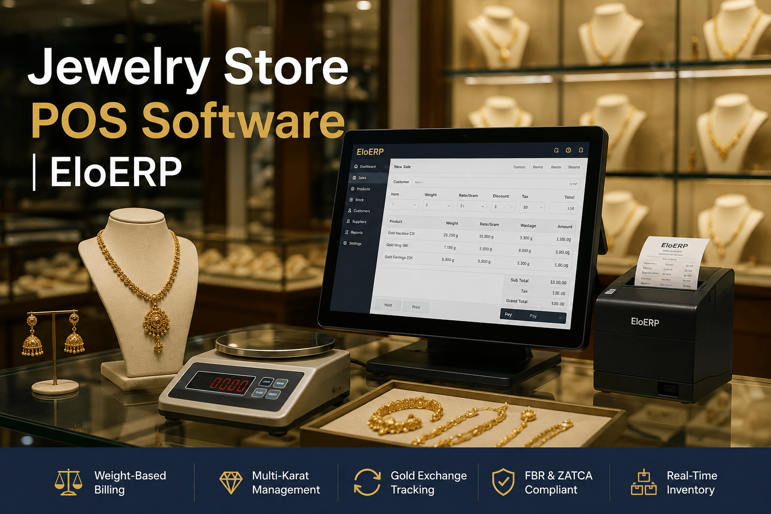 Jewelry Store POS Software | EloERP