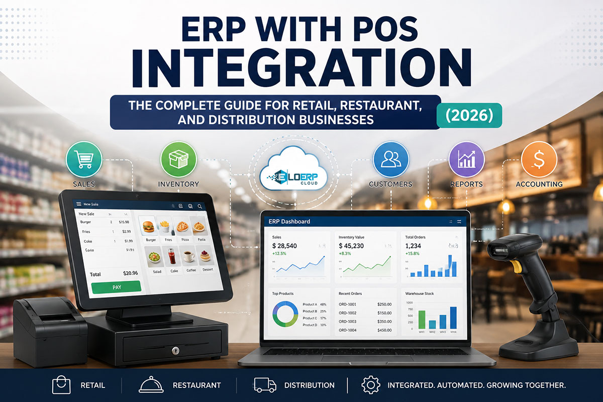 ERP with POS Integration: The Complete Guide for Retail, Restaurant, and Distribution Businesses (2026)